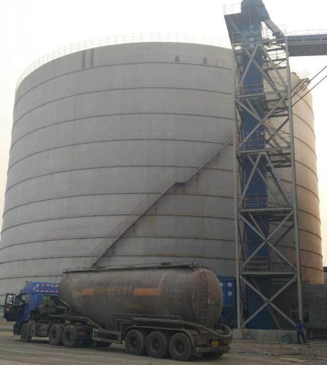 龙门镇5万吨钢板库