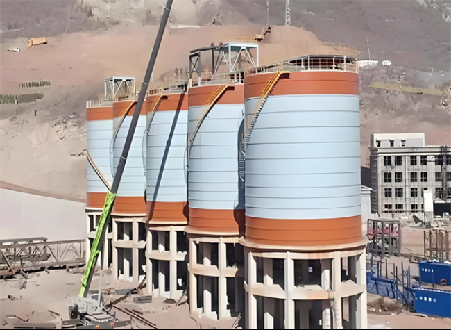 龙门镇高架钢板仓