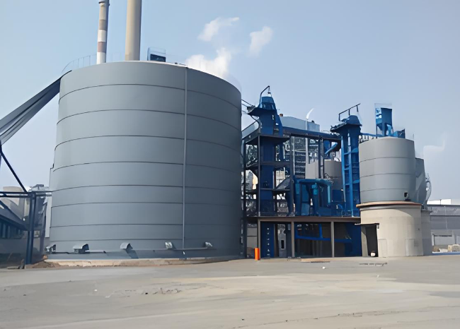 龙门镇1万吨钢板仓