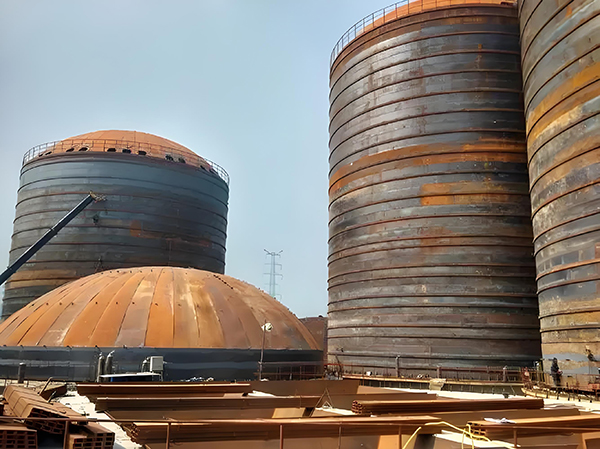 龙门镇焦粉钢板仓